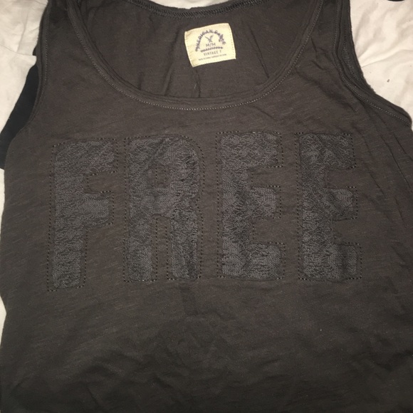 "Free" tank top