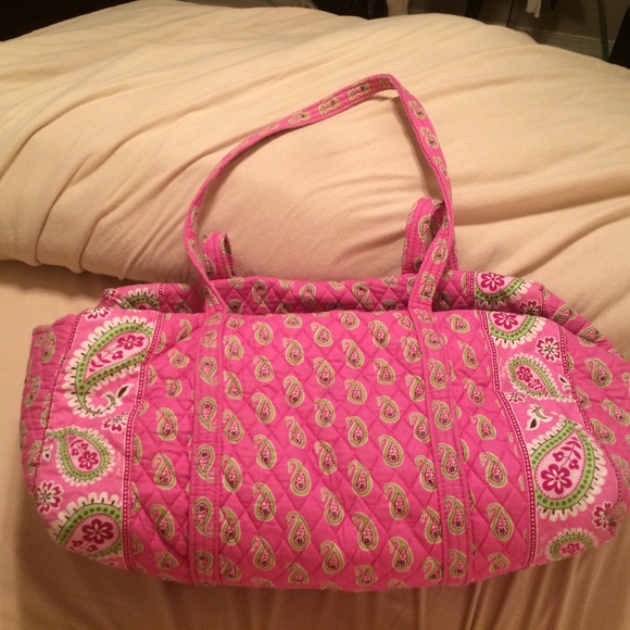 Vera Bradley Bermuda Pink Large Duffle