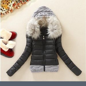 Quilted puffer jacket