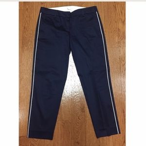 Navy Jcrew cropped pants