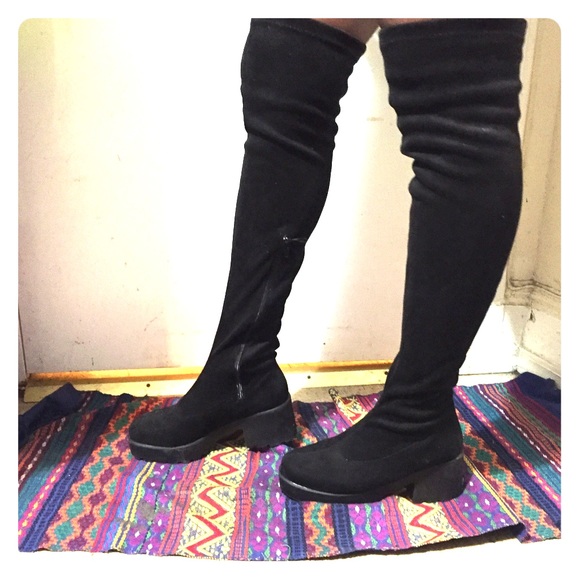 Shoes - Over the knee thigh high boots worn twice