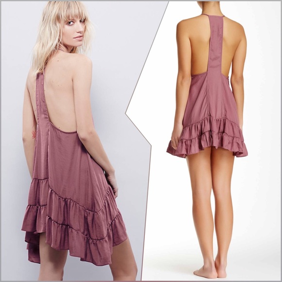 Sexy Summer Free People Raven Slip/dress - Picture 2 of 3