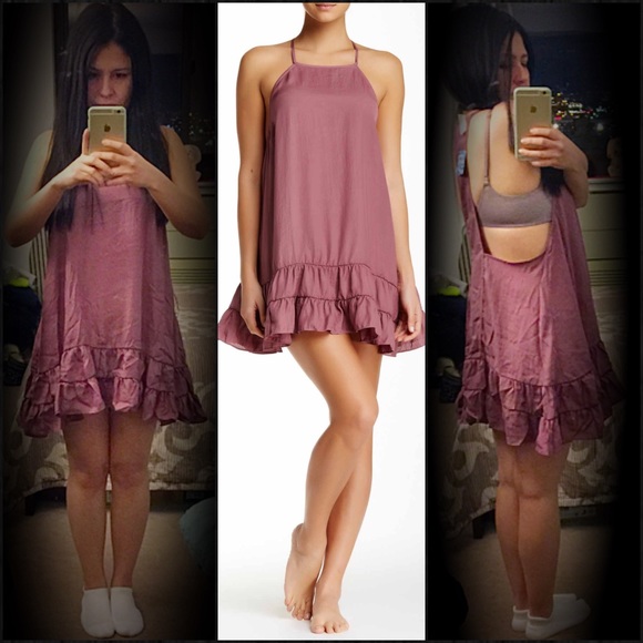 Sexy Summer Free People Raven Slip/dress - Picture 3 of 3