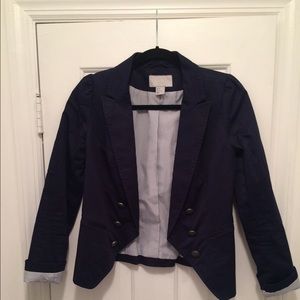 H&M Navy Blue Blazer