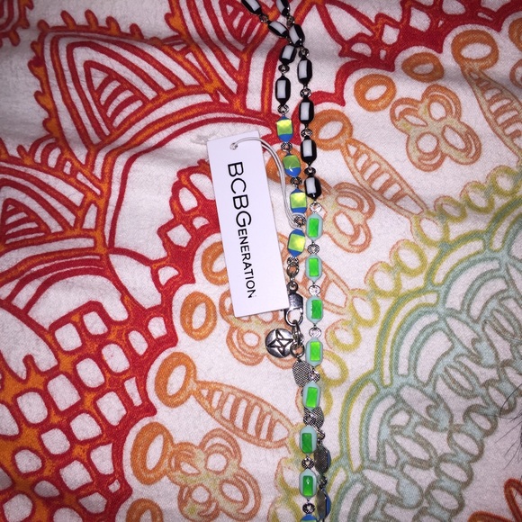 Green BCBGeneration Necklace