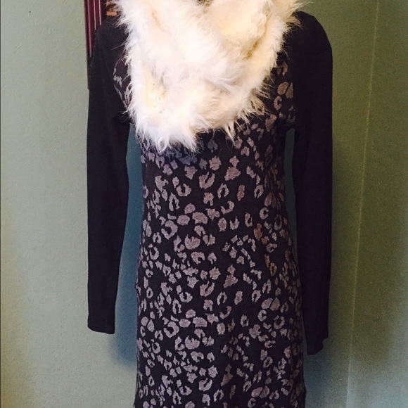 LOFT Leopard Print Tunic - Picture 1 of 4