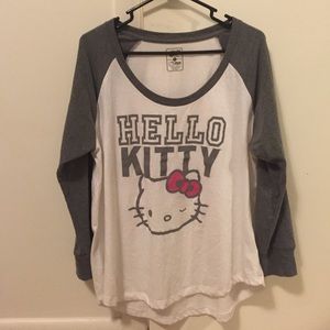 Hello kitty baseball tee
