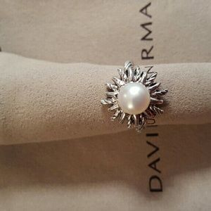 David Yurman Starburst Pearl Ring