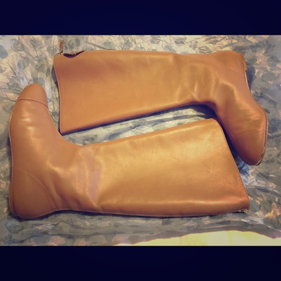 Zara Tan Boots