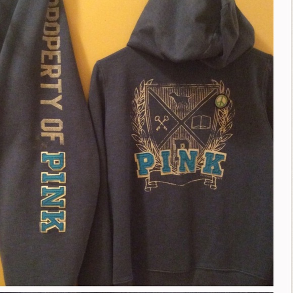 PINK Victoria's Secret Tops - 2PC. L PINK VS and black sweater BUNDLE