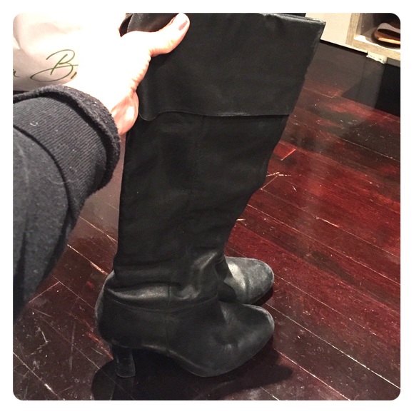 Steven by Steve Madden black tall boots size 9