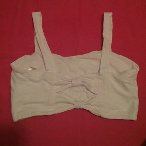 white caged back ralette