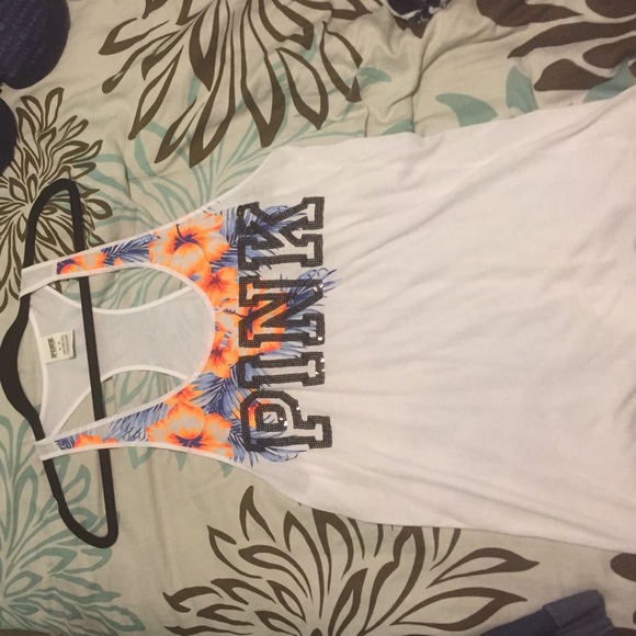 PINK racer back tank