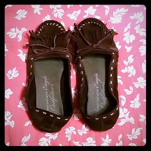 American Eagle Moccasin Shoes Size 10