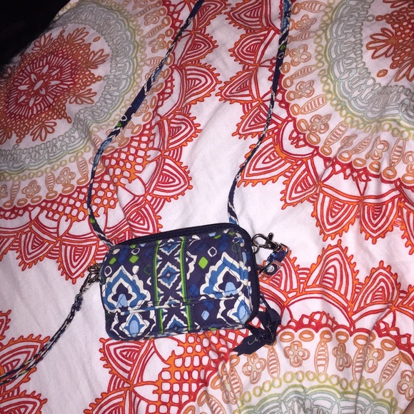 Vera Bradley wallet w/ strap
