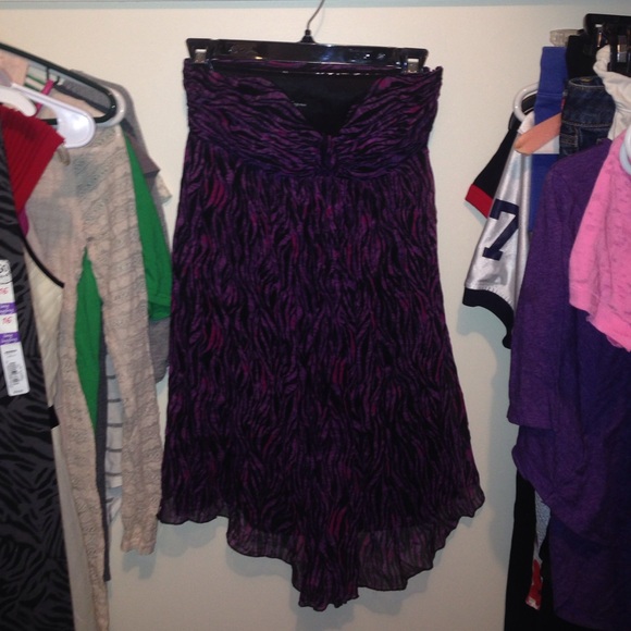 Purple short dress SUMMER