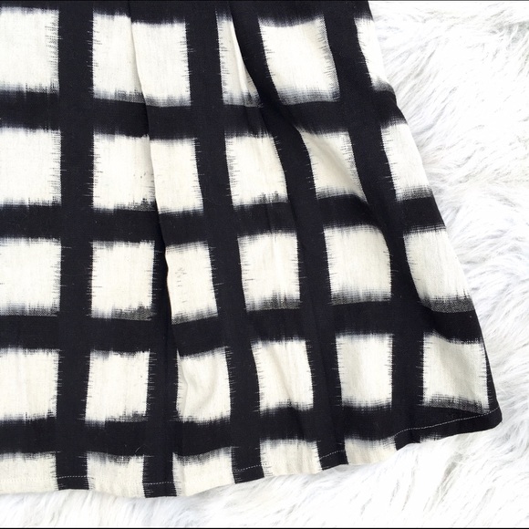 Liz Claiborne linen print skirt - Picture 2 of 4