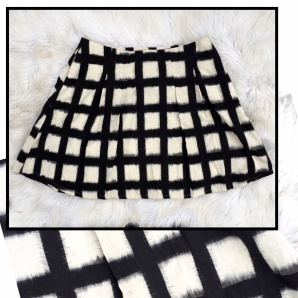 Liz Claiborne linen print skirt - Picture 3 of 4