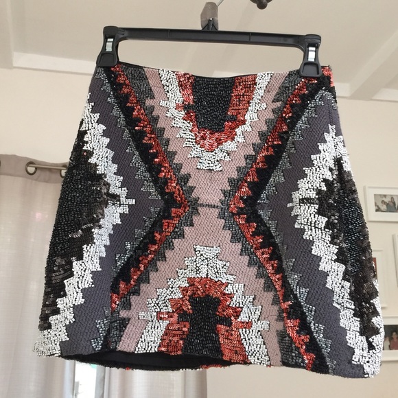 Zara sequins skirt - Picture 4 of 4