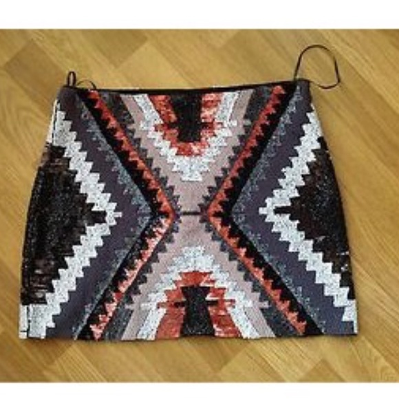 Zara sequins skirt - Picture 3 of 4