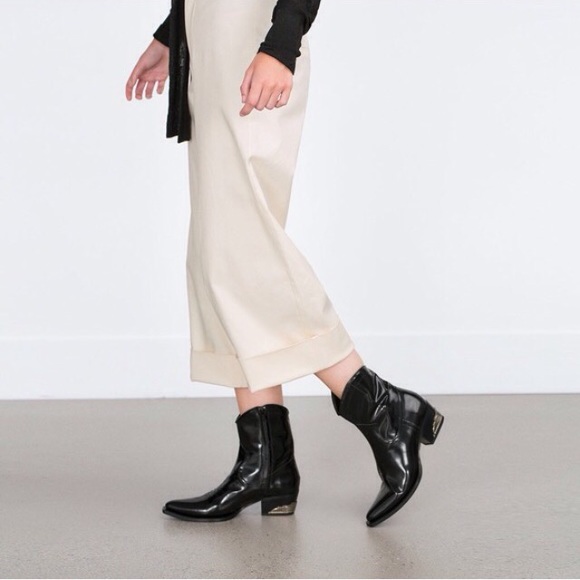 Zara Shoes - 🚫SOLD 🚫NWT Zara Leather Boots Zara Shoes - 🚫SOLD 🚫NWT Zara Leather Boots