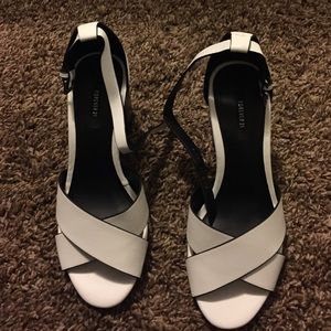 Forever 21 white heels