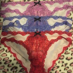 3 Pair Set Victoria Secret Undies