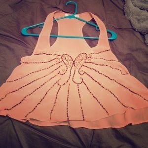 Cropped Sequin Shirt