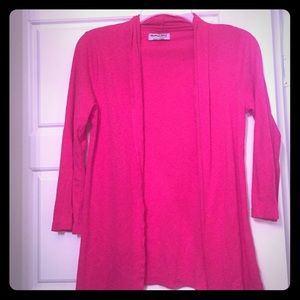 Very cute Micheal stars pink cardigan great cond.