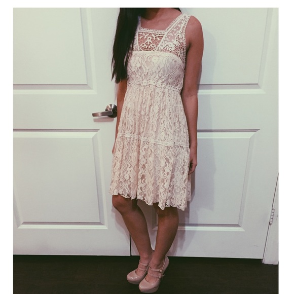Lacey boho dress