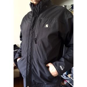 Men- Large Carhartt weatherproof breathable jacket