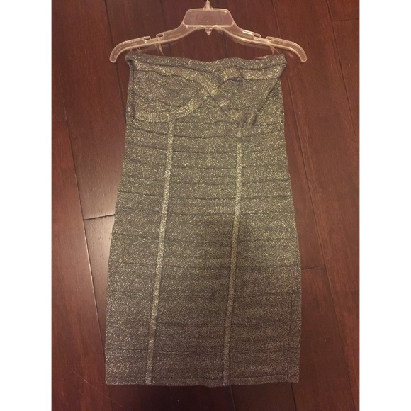 Silver sparkle dress