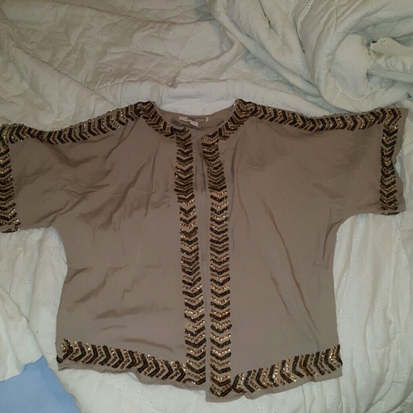 Beaded open top NWOT