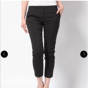 Theory Bedina Stretch Canvas Crop Pants