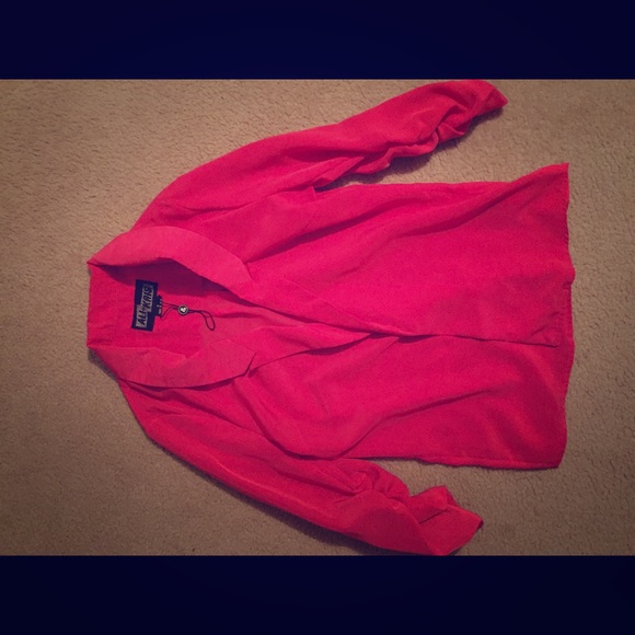 Pink blazer