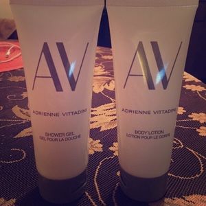Adrienne Vittadini shower gel and body lotion