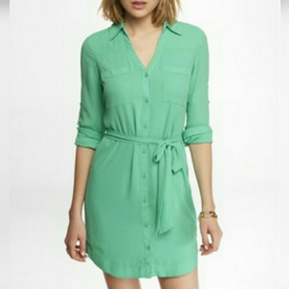 [BOGO 50%] Express Portofino Shirt Dress