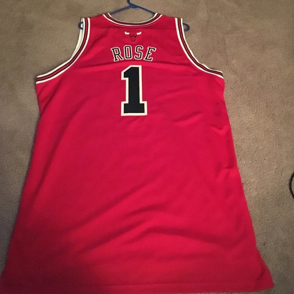 Authentic Chicago Bulls Derrick Rose jersey