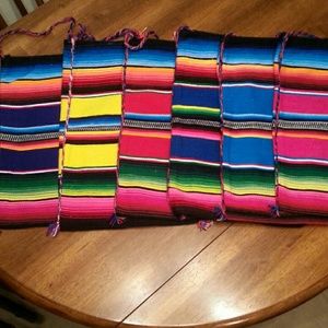 Yellow Sarape blanket bag