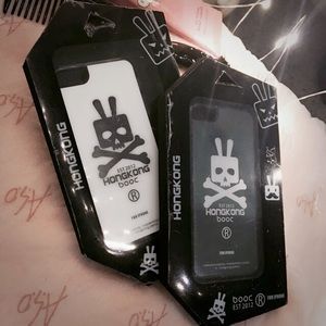 iPhone 5/5s case: Skull Rabbit (Black)