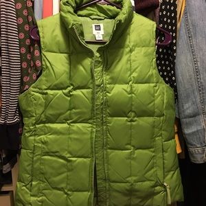 Gap down feather vest