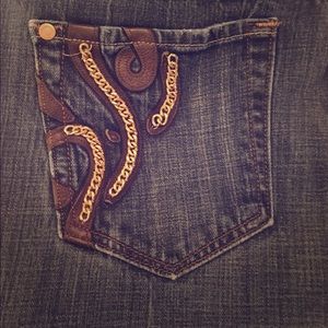 Miss Sixty weathered slim fit boot cut jeans