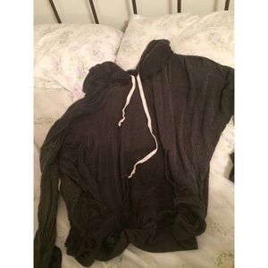 Brandy long sleeve with draw strings