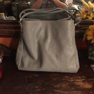 Charming Charlie Grey Purse - only used for a week