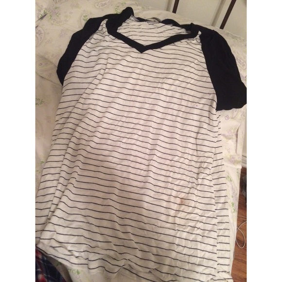 Striped shirt dress