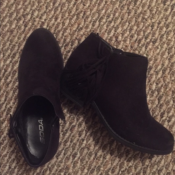 Black booties