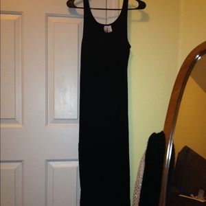 NWOT slim fit black dress