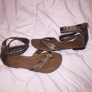 Ankle strap sandals