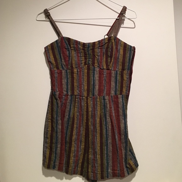 Striped romper - Picture 1 of 2