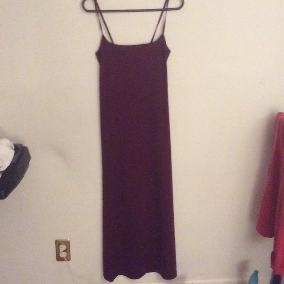 Maxi slip dress